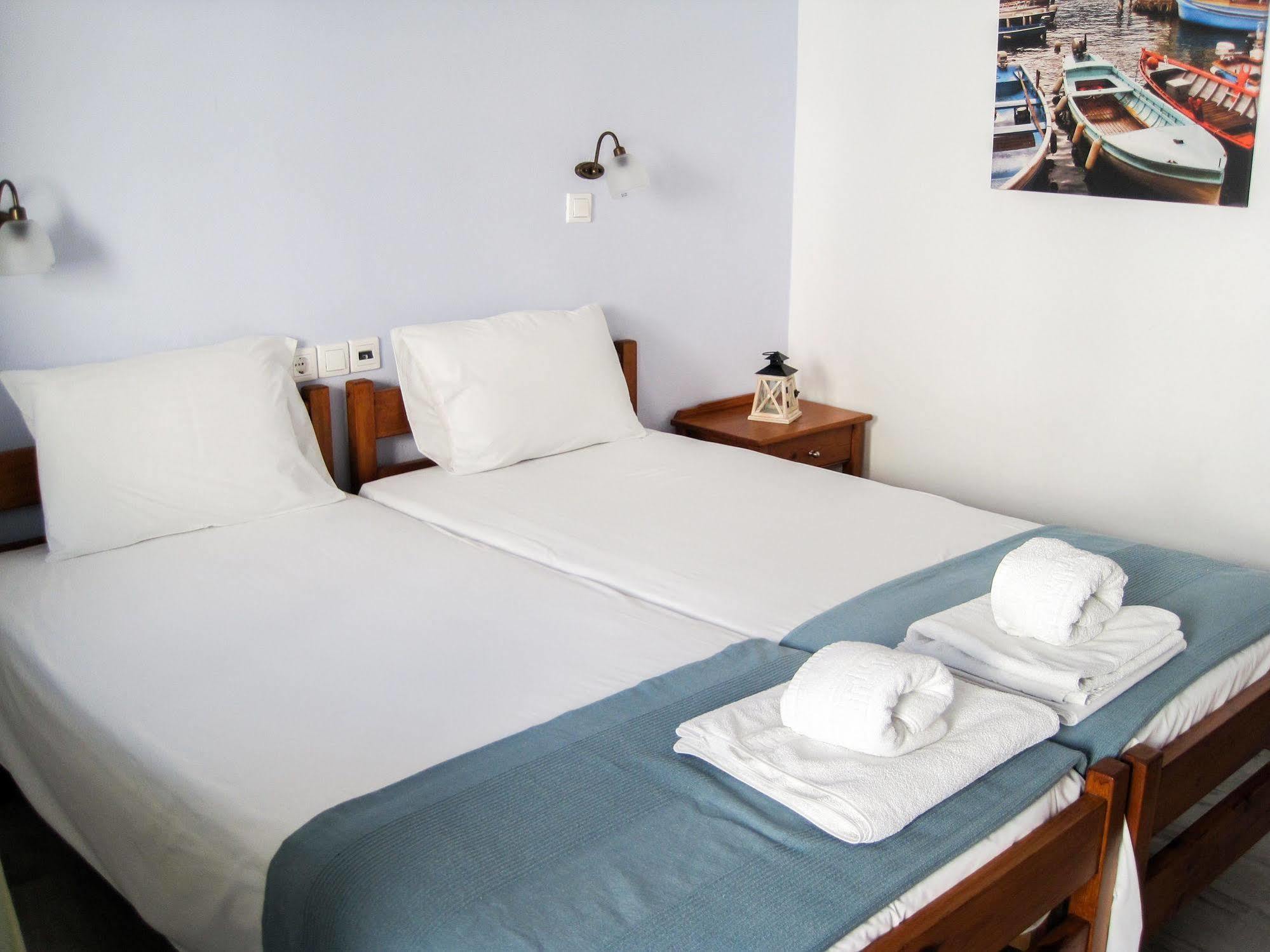 Drakos Twins Aparthotel Mylopotas Exteriör bild